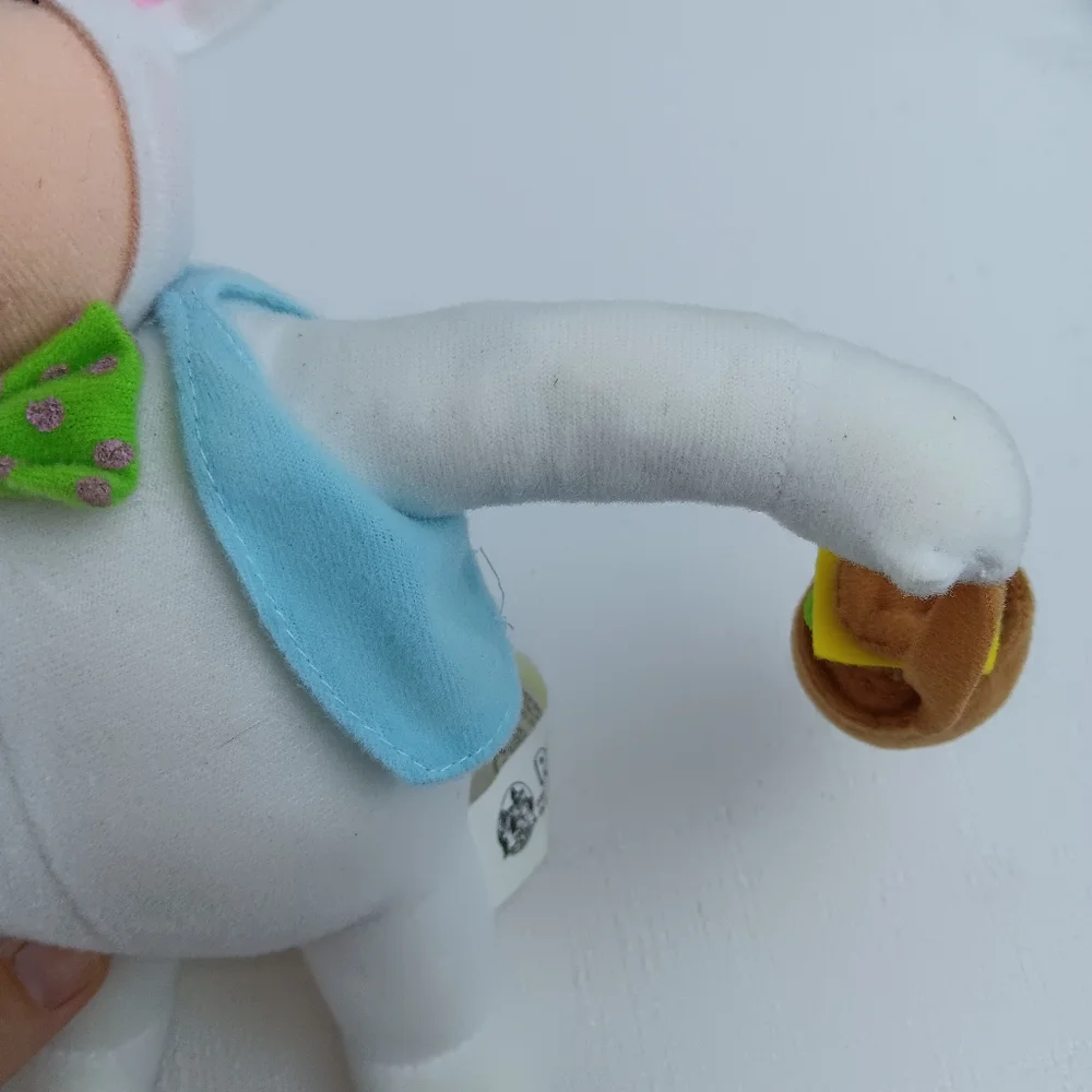 Popeye's Popeye An Wimpy As Bunny Rabbit plush 12" basket w hamburger plush 2004 - Picture 14 of 15